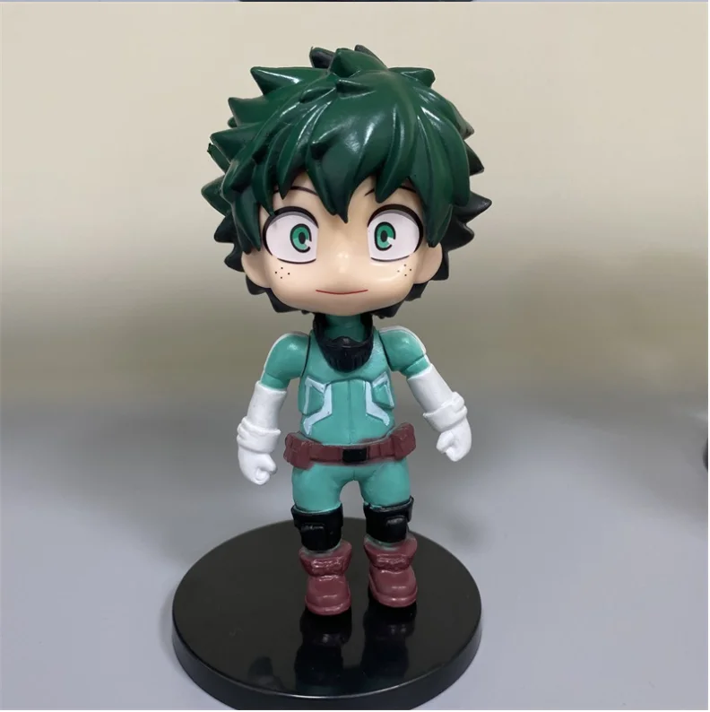 10cm 5pcs Wholesale Cute Bakugou Katsuki Cartoon Model My Hero Academia Anime Figures Set