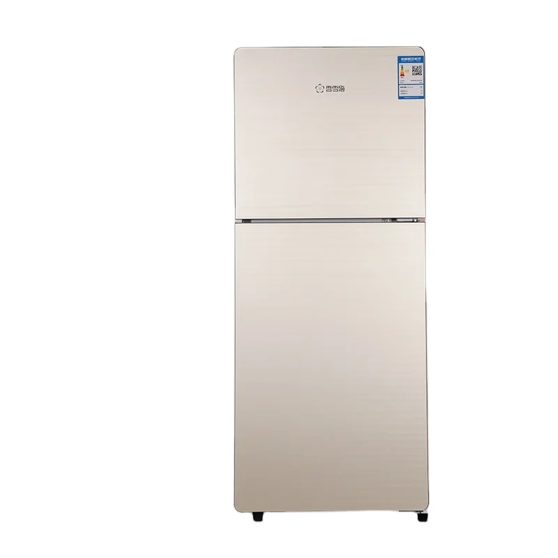 Sale refrigerator Bcd-130R tabletop fridge Double Doors Household freezer Refrigerators For Home bottom-freezer refrigerators