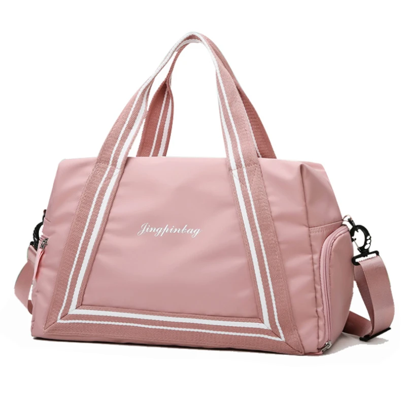 Hot Sale Big Capacity Dry and Wet Separation Fitness Bag Printed Logo Short Business Trip Travel Luggage Travel Bags Business