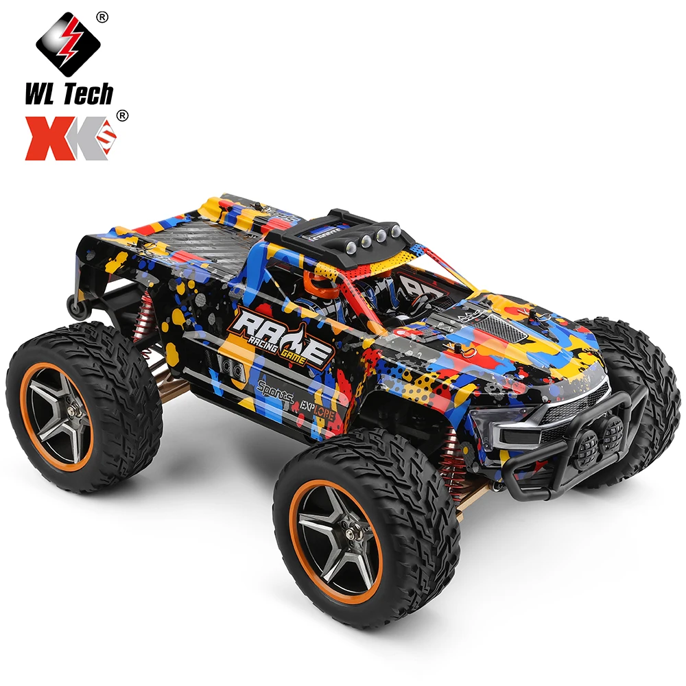 2023 оригинальный Wltoys 104016 Радиоуправляемый автомобиль 1:10 2 4G Радиоуправляемая машина игрушки 4WD большой сплав электрические гусеничные Горячая Распродажа