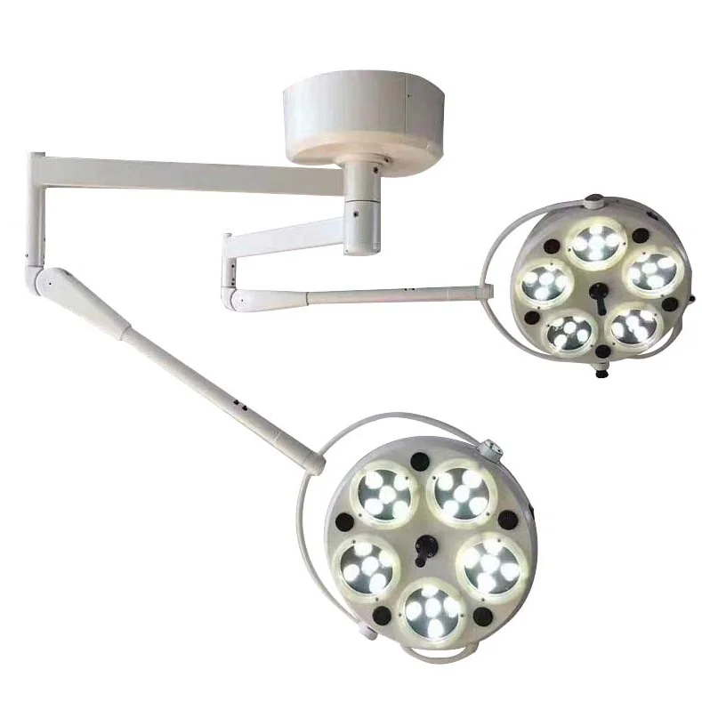 Shadowless Lamp Ceiling Type Single/Double Arm Beam LED Operating Operation Shadowless Surgical Light Lamp