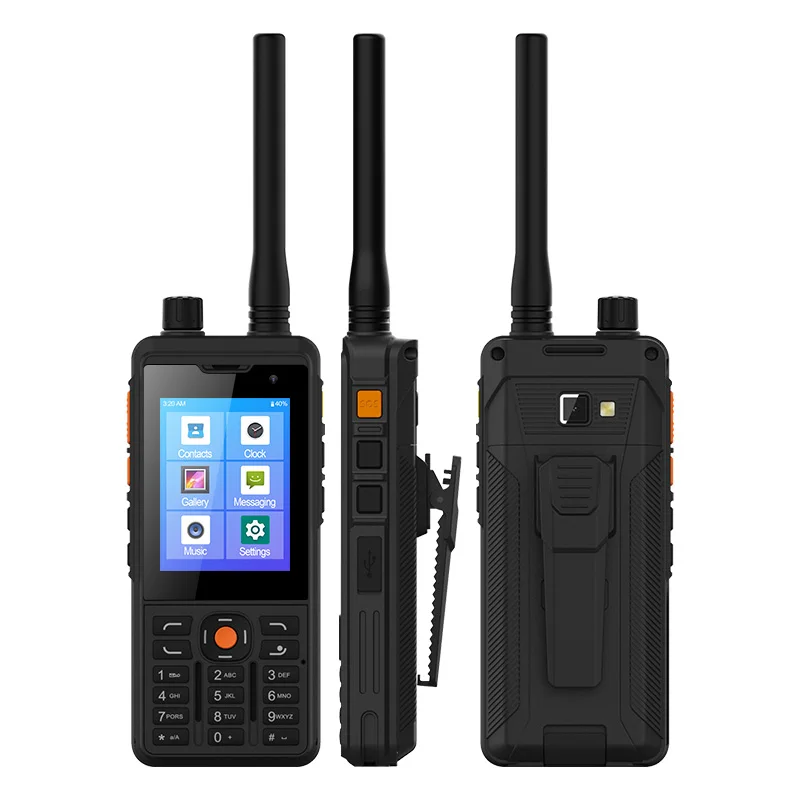 Водонепроницаемый мобильный телефон UNIWA P IP65 Zello 4G с рацией PTT POC DMR NFC радиоприемник большой радиус действия 100