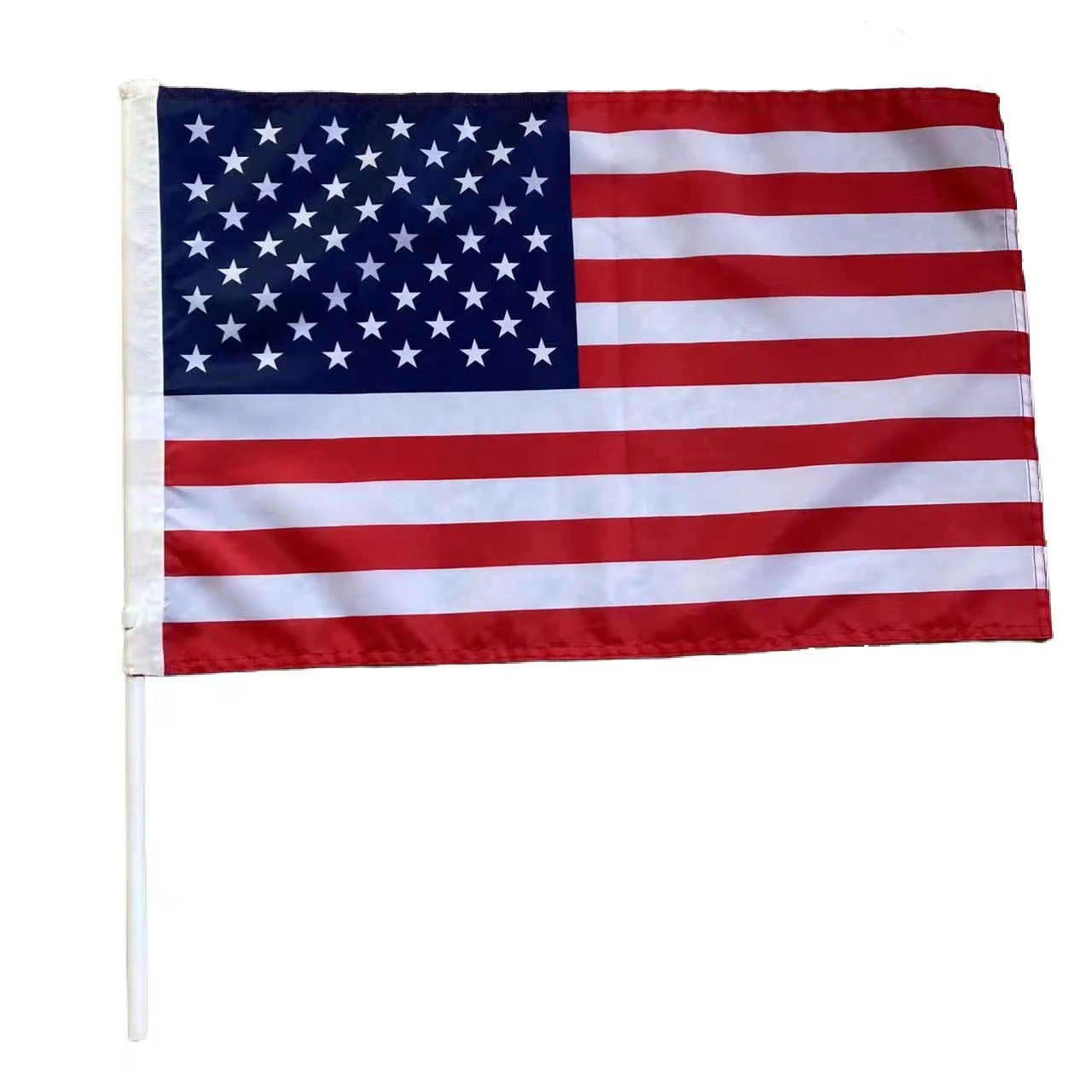 Promotional usa Hand Waving Country Flag Hand Held Small Double Sides Mini Print Flag uas Flag