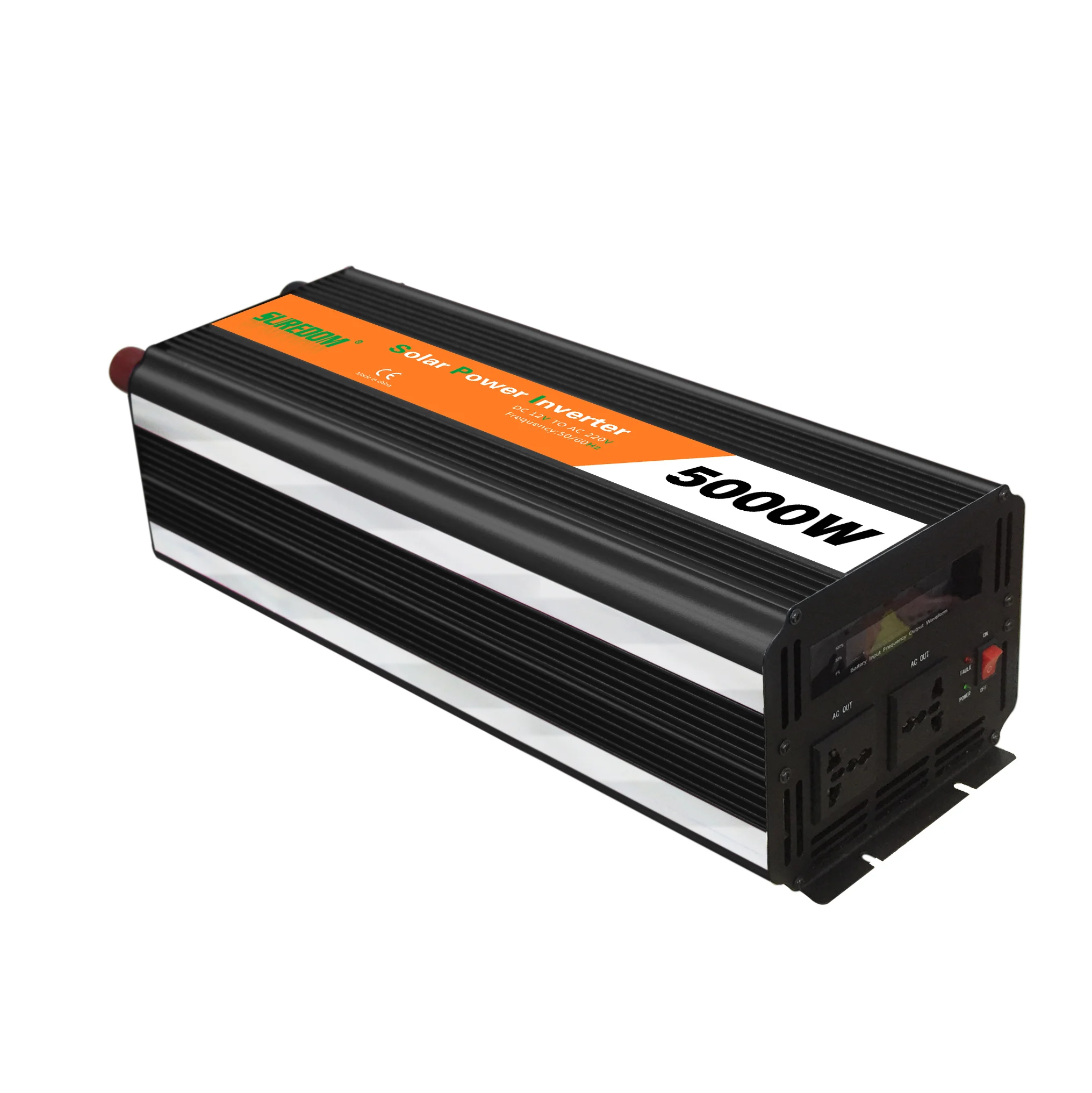 Преобразователь постоянного тока в переменный ток 5000 Вт/10 кВт, 12 В, 24 В, 48 В, 220 В, Преобразователь мощности для домашней энергетической системы