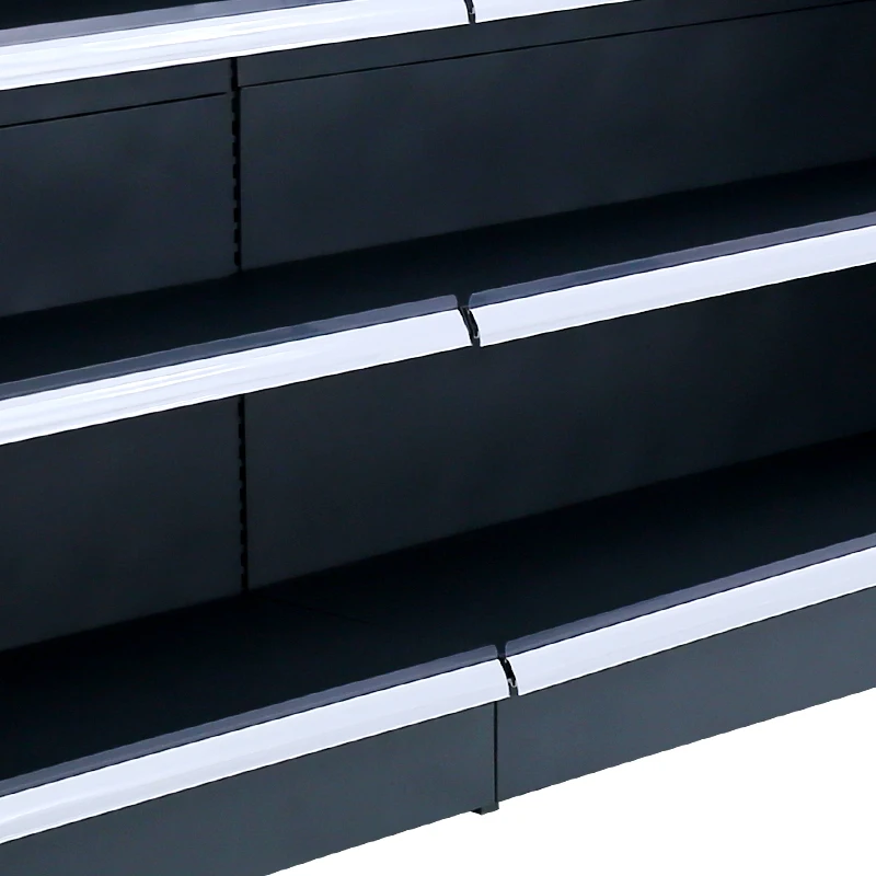 Market shelf corner Steel shelf factory manufacturer supermarket gondola rack L shape shelf