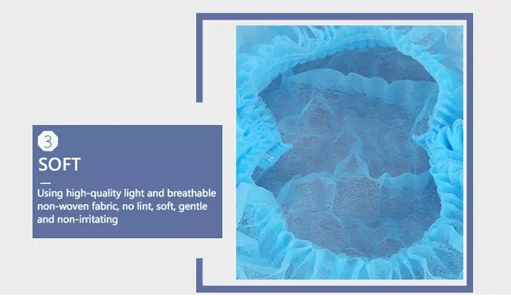 Original manufacturer Disposable Nonwoven Hood Hairnet Breathable PP Hood cover