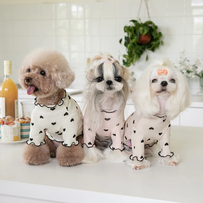 New Design Dogs Diy Dog Clothes Cloth Pet  XS Family Matching Outfits