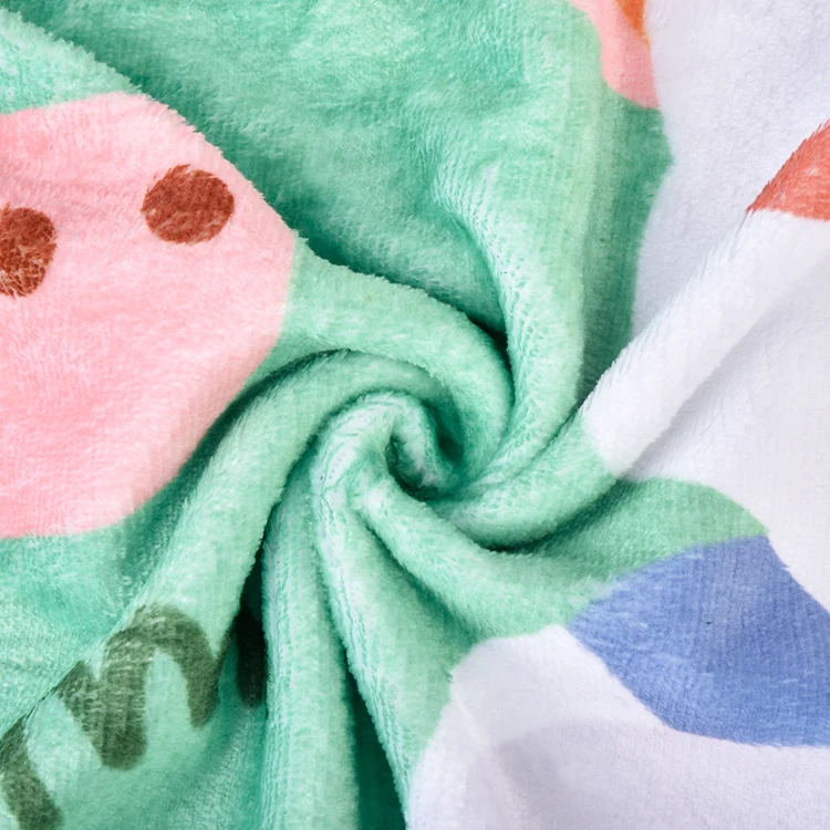 oem custom print vs cheap wholesale cartoon green throw blanket winter print pattern flannel fleece blanket name