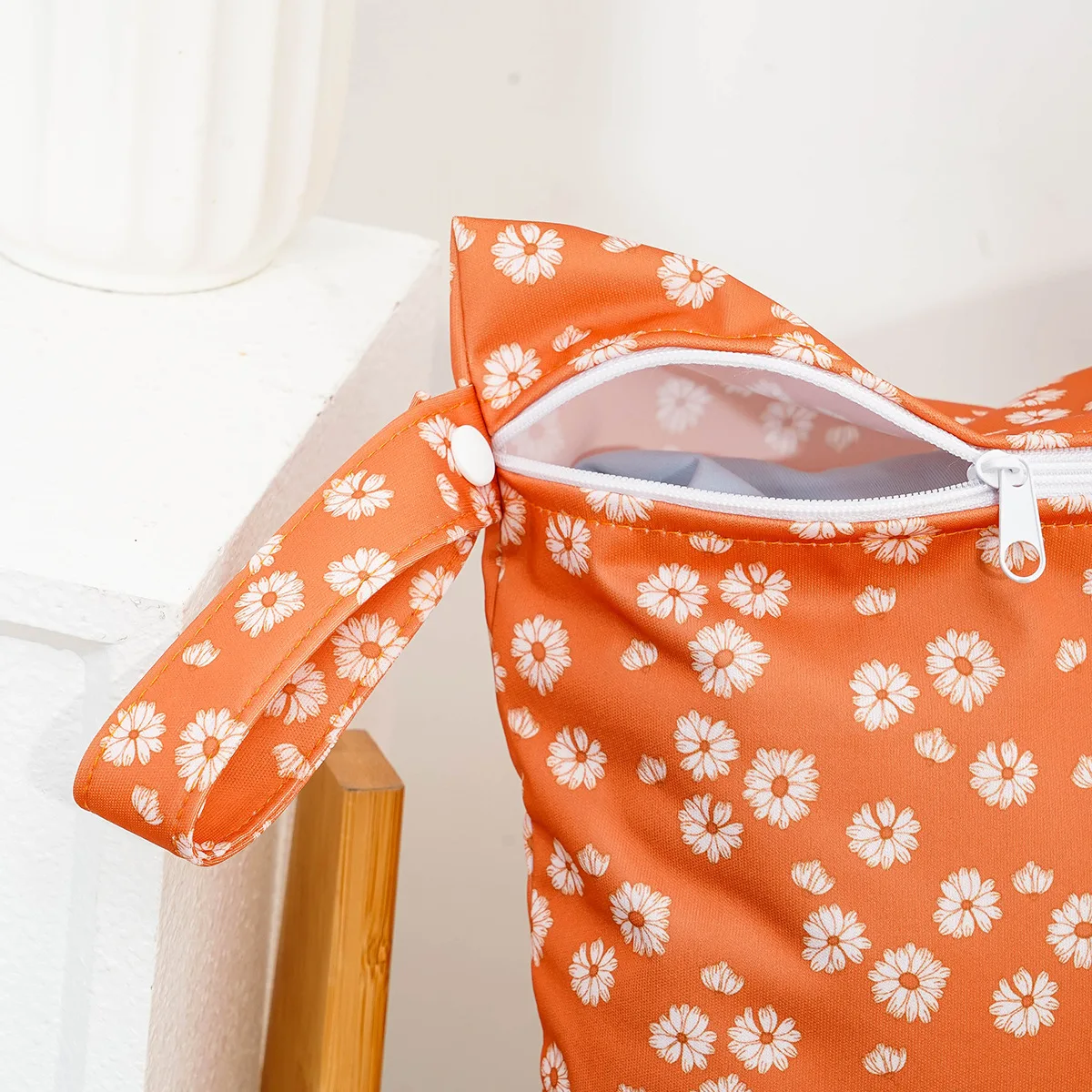Waterproof Wet Bag Baby Travel Swim Suit Cloth Diapers Pool Gym Clothes Zipper Wet Dry Reusable Bags Pouch OEM ODM Support