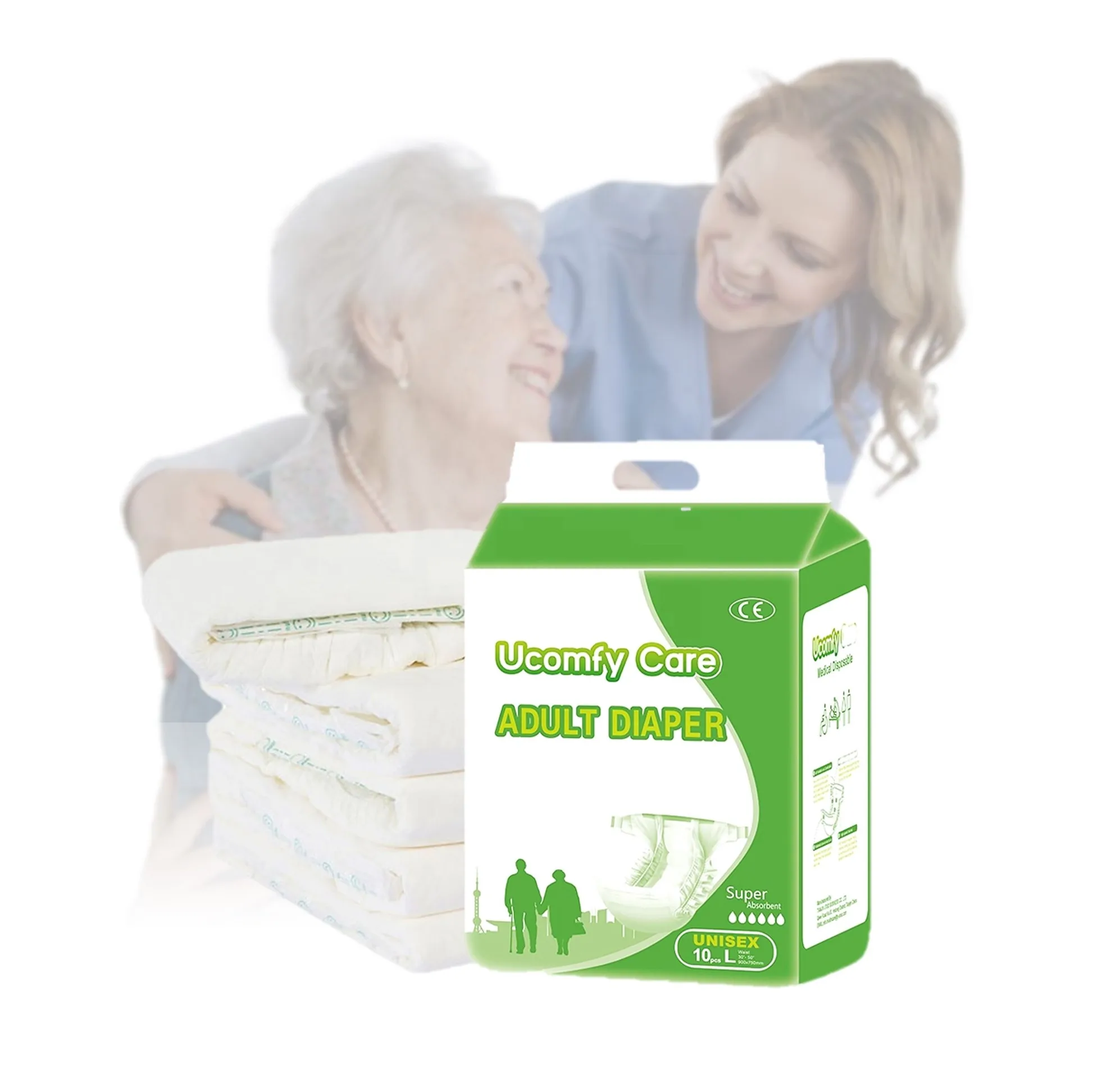 China factory OEM wholesale disposable adult diaper
