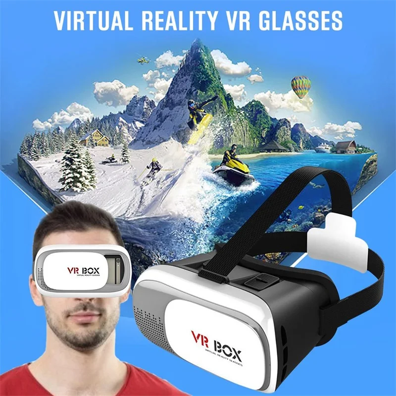 Портативный 4 7-6 дюймов мобильный телефон VR поляризационные очки коробка кино 3D гарнитура шлем включая