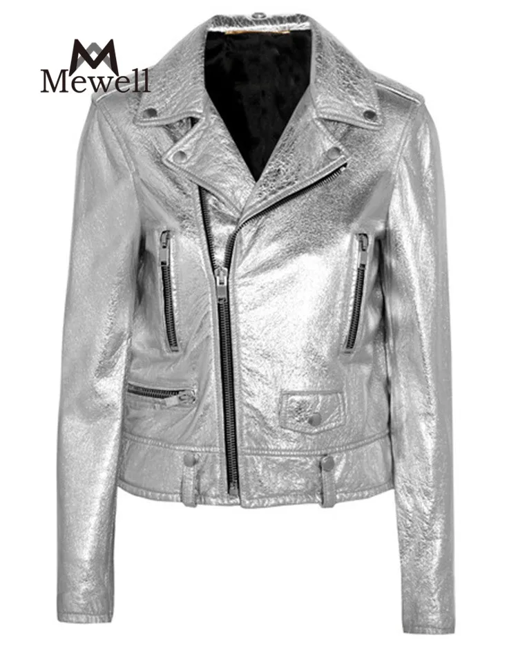 Пальто в стиле звезд мягкая черная мотоциклетная куртка из натуральной кожи с молнией