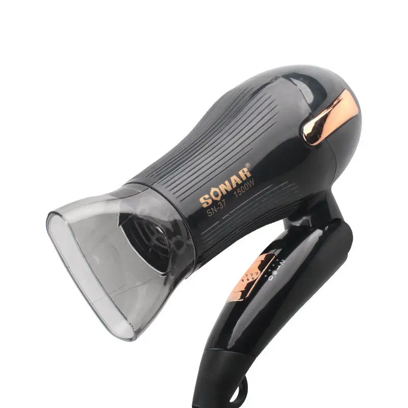 Household Dormitory High-Power Hair Dryer Hot Cold Air Multi-Speed Foldable Portable Hair Dryer with Diffuser