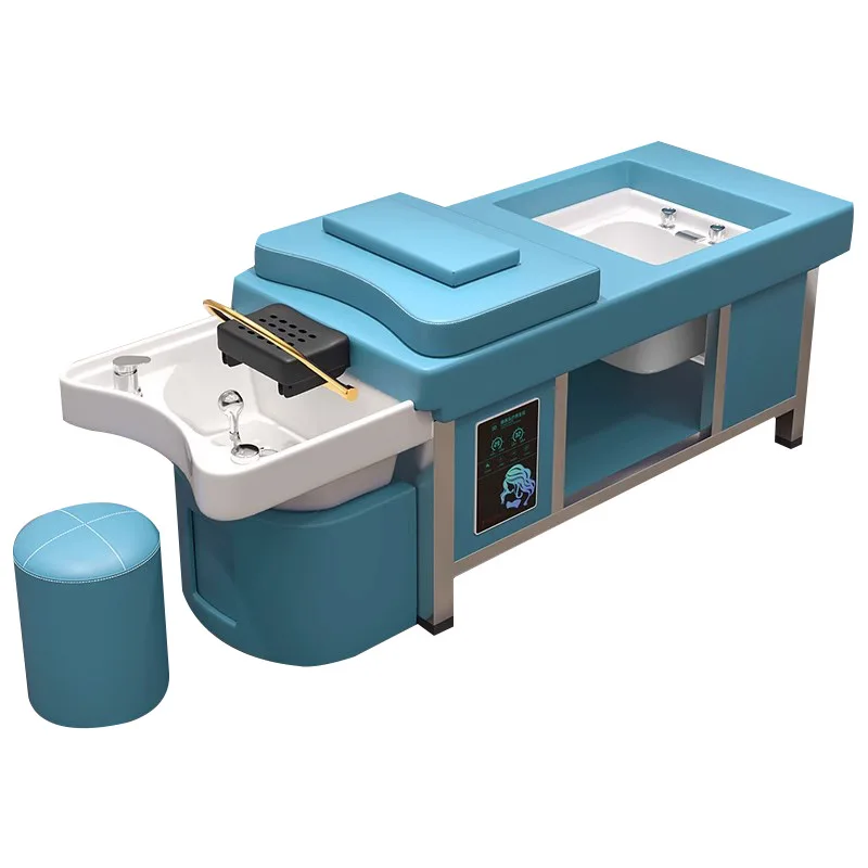 Modern High Quality Salon Furniture Head Spa Therapy Thai Shampoo Bed Hair Washing Chair