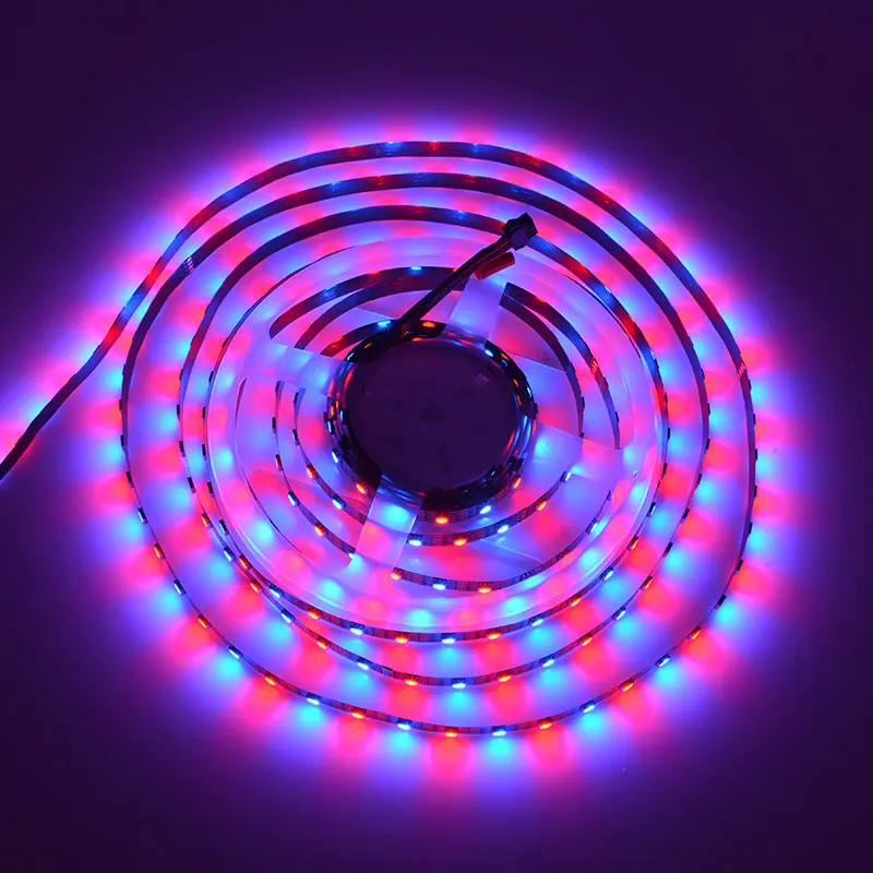 Высокоинтенсивная Водонепроницаемая светодиодная лента SMD5050 RGB программируемая точка разрыва WS2813 LC8813 цифровая высокого пиксела с длительным сроком службы
