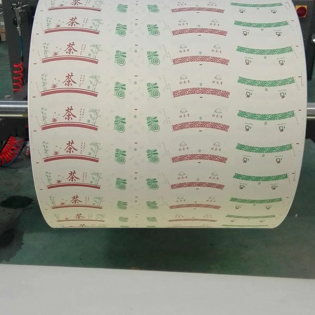 Бумага из фольги для йогурта