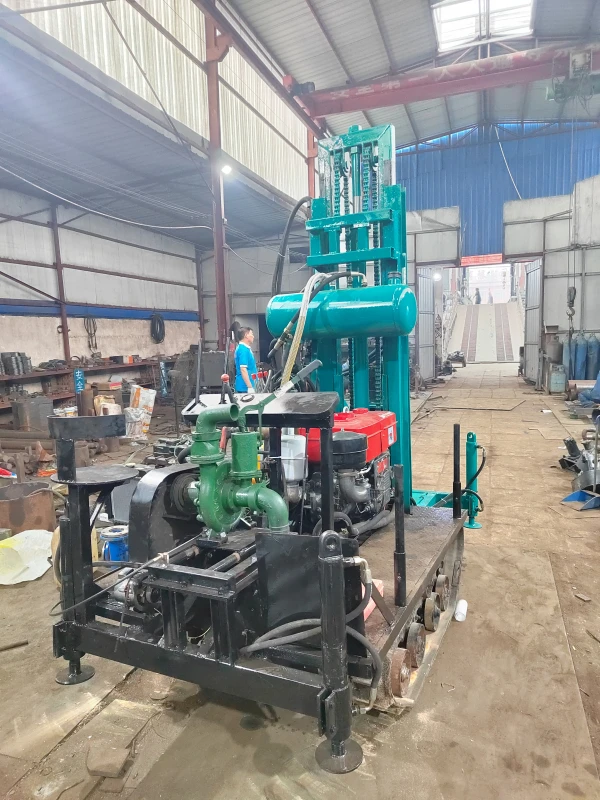 100m 120m 150m 180m 200m Portable Water Well Drilling Rig With Diesel Engine
