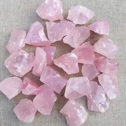 High Quality Natural raw rough rose quartz Stone Polished Crystal Gravel For Sale