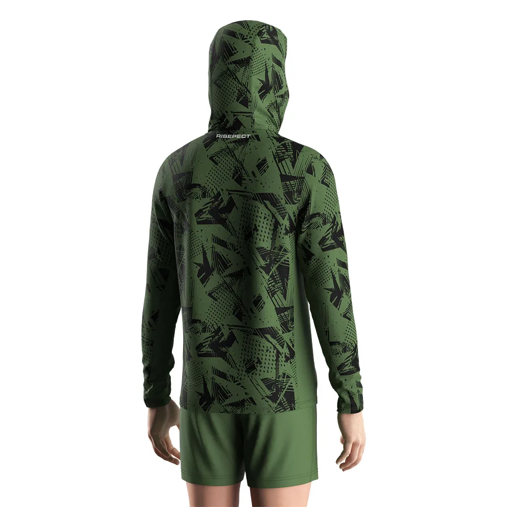 Eco-Friendly Sublimation Upf 50+ Fish Quick Dry Colombia T Men Performance Shirts Fishing Hoodie Long Sleeve