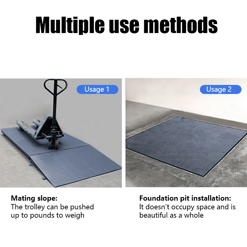 Customized electronic weighbridge 1-10T Manufacture Truck Scale Weight Bridge Scale for Weighing Truck platform scale