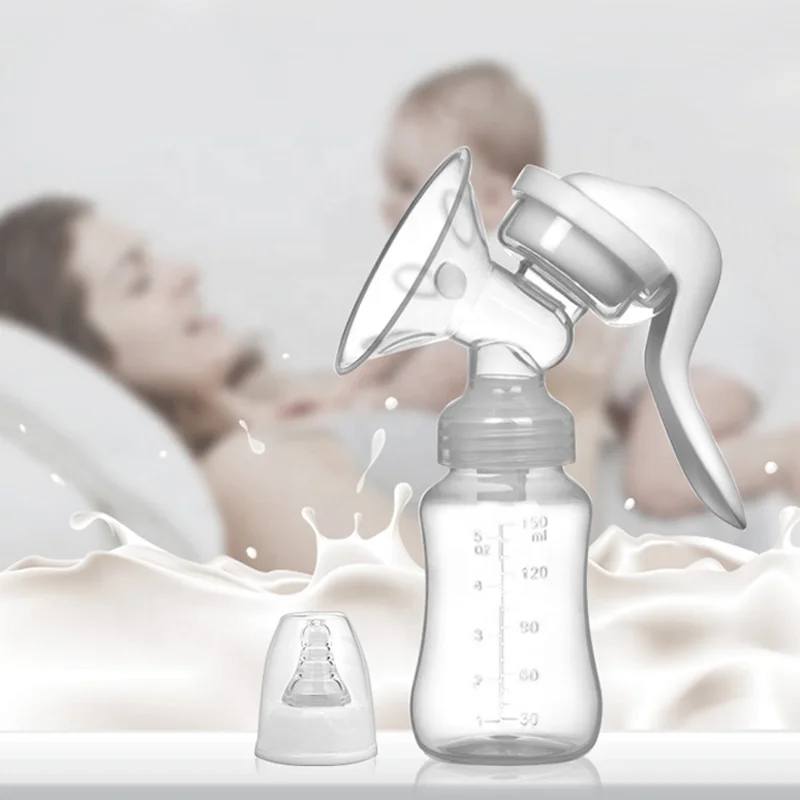 Amazon Top Selling Multi Function OEM ODM Silicone Smart Milk Bottle Breast Pump
