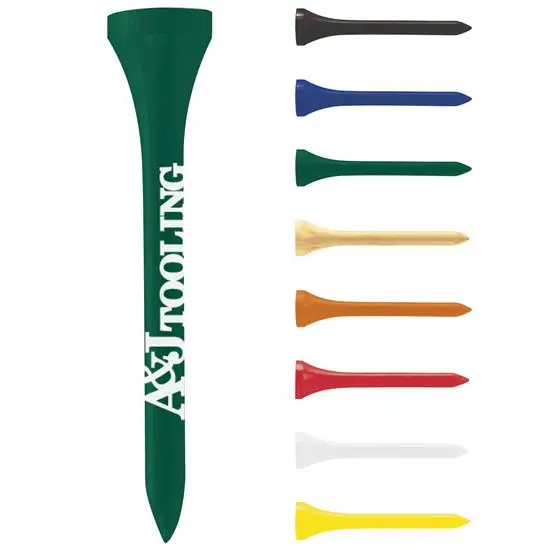 Custom Hot Sale Cheap Strong Wooden Golf Tees