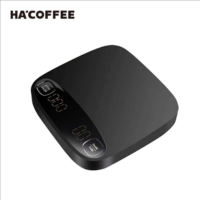 Factory Direct Kitchen Scale Silicone Timing Espresso Tools Household ABS Material Electronic Coffee Scales