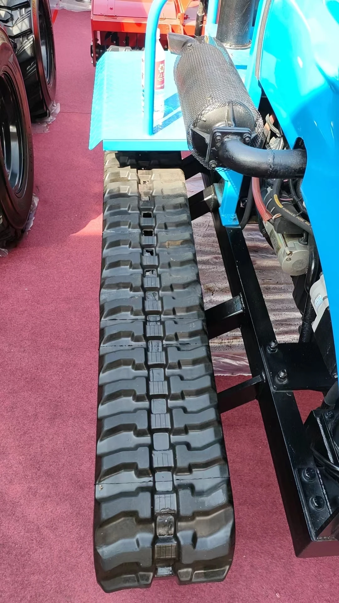 Construction Machinery Parts rubber block rubber pad 180/72/50 rubber track for sale