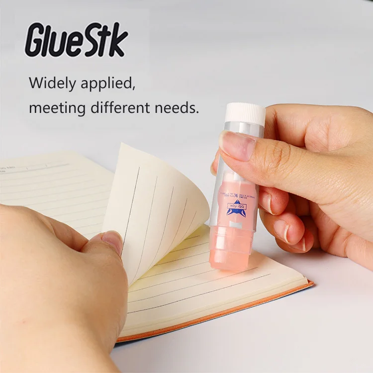 Washable Solid Glue Sticks Safe Non-toxic Stationery Glue Stick Jelly Texture for Student, School, Office