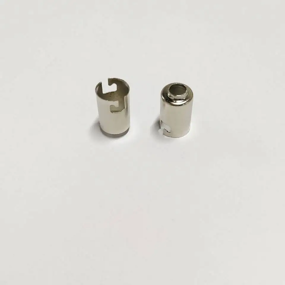 Copper Nickel Plated BA9S Bulb Shell BA9S Bulb Lamp Holder