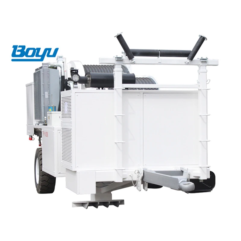 Hydraulic Puller With Tensioner Transmission Line Cable Pulling Equipment