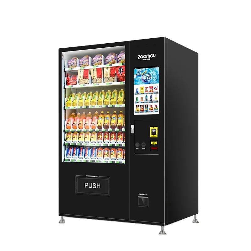 Zoomgu OEM/ODM автомат производители лифтов торговые автоматы 22 дюйма торговый для продуктов и
