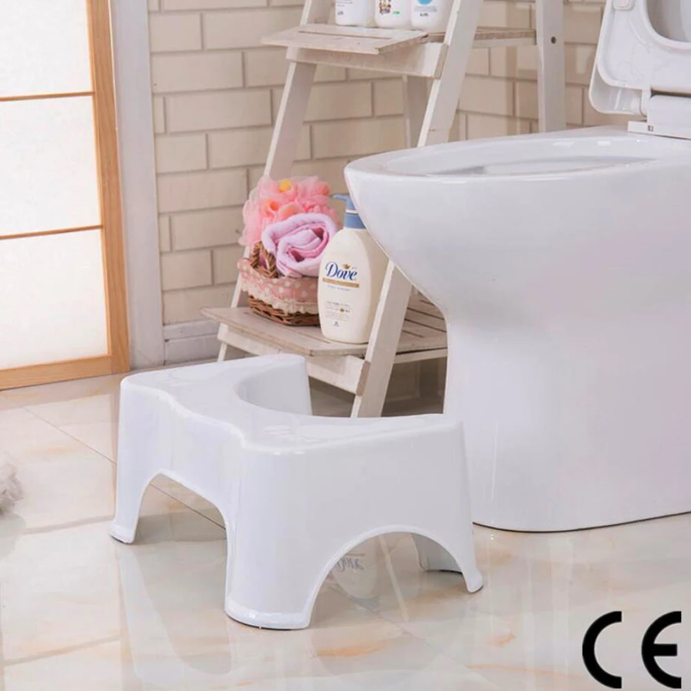 Anti Slip Safe Bathroom Toilet Squatting Step Stool For Pregnant Women And Children