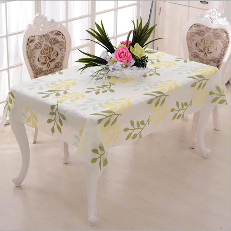 Cheap price 54x108 Plastic Table Cover Decoration Disposable Print Table Cloth for Party