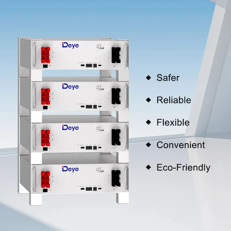 10 years warranty 6000 cycling time deye Lifepo4 lithium batteries SE-G5.1 Pro deye lithium-ion battery 100a 51.2v