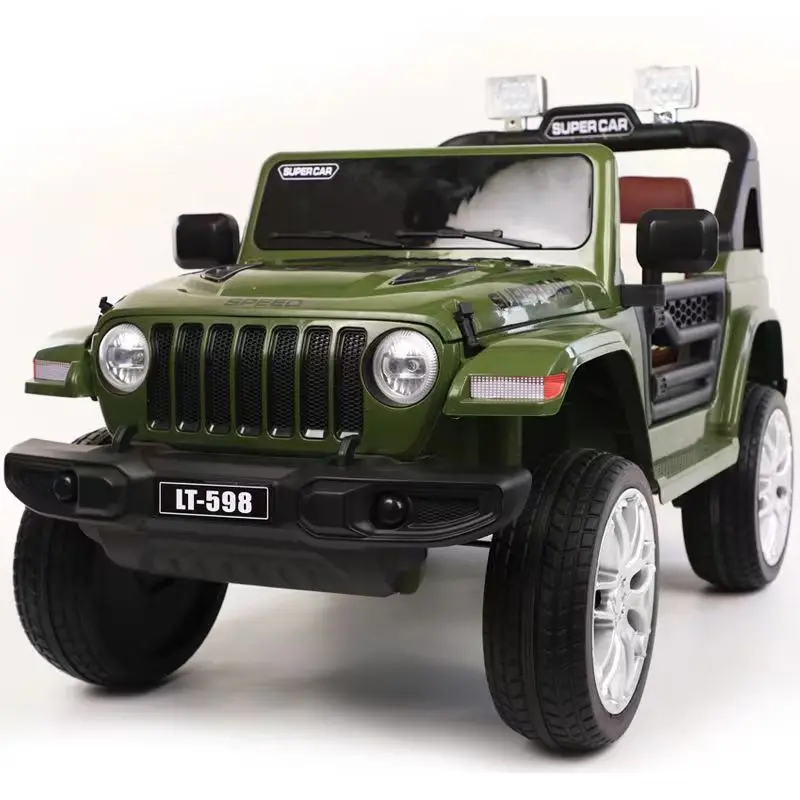 Electric Car For Children Four Wheel Remote Control car Two Seat Off-road Vehicle