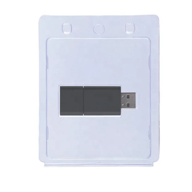 Custom Clear Clamshell Blister Thermoforming PVC Double Blister Packaging