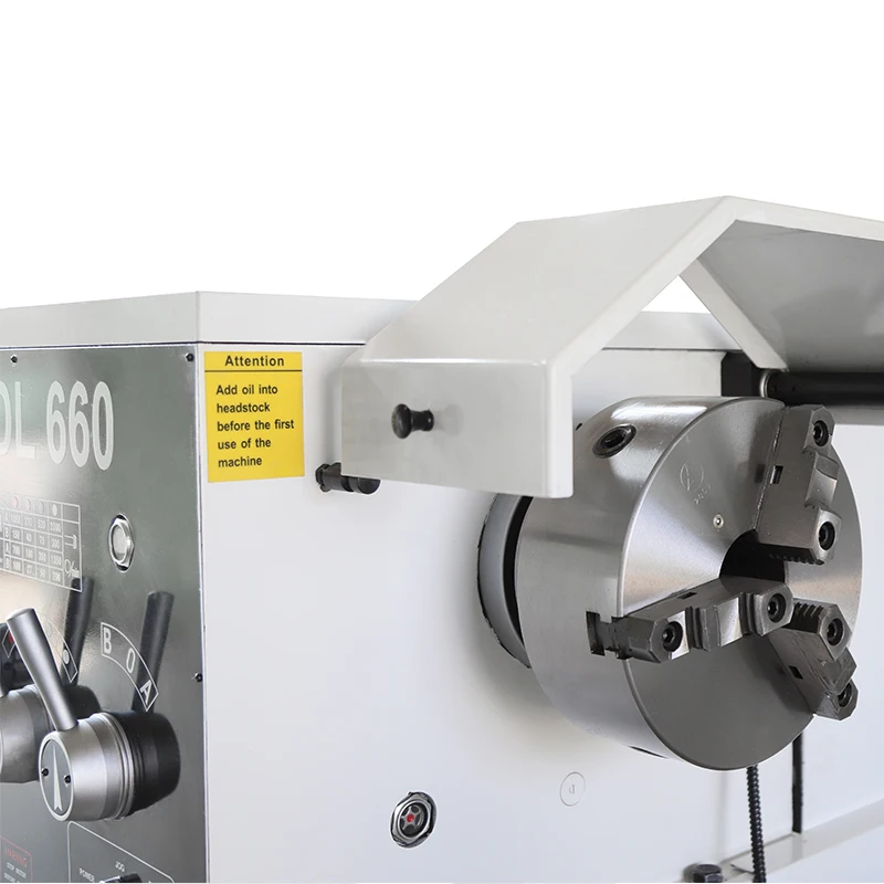 torno lathe machine for metal manual lathe KD CDL660 factory supplier