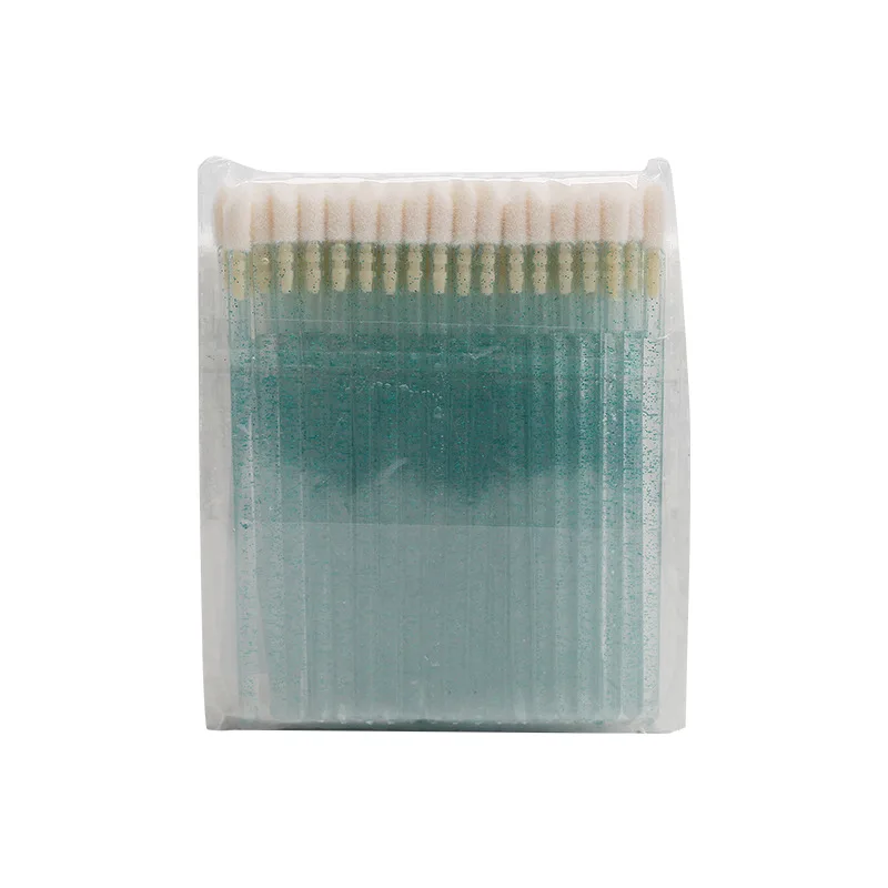 Beauty Care Make Up Tools Flocking brush head, crystal shaft Material Portable and Convenient Lip Brush from China