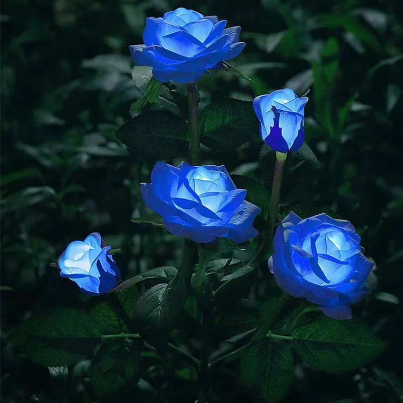 Factory Custom Event & Party Supplies Led Rose Flower Light Artificial Flower Led Rose For Decorations Wedding Wedding