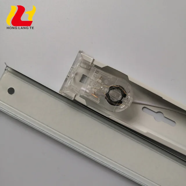 Indoor T8 LED Classroom Lamp 18w 1X36W 2ft 4ft 600mm 900mm 1200mm Slim Modern Linear iron frame Suspended Tube Light Fixture