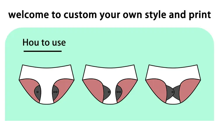 Ananbaby OEM Washable Bamboo Charcoal Menstrual pads Reusable Sanitary Pads for women menstrual