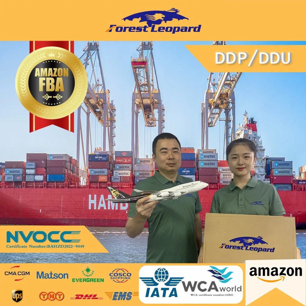 China Amazon Freight Forwarder Sea Cargo USA Truck Shipping International Logistics DDU DDP Fast Sea Shipping To FBA Amazon USA