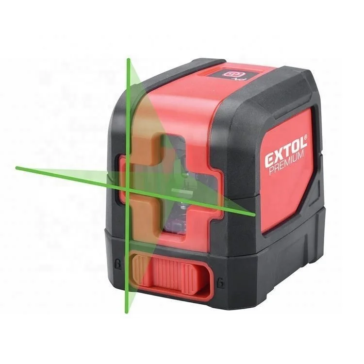 8823306 EXTOL self-leveling line laser green laser level mount
