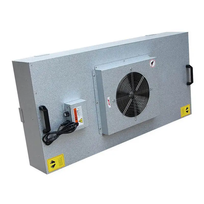 Low Noise FFU Group or Single Control Laminar Air Flow With H13 H14 U15 Hepa Filter Fan Filter Unit For Cleanrooms
