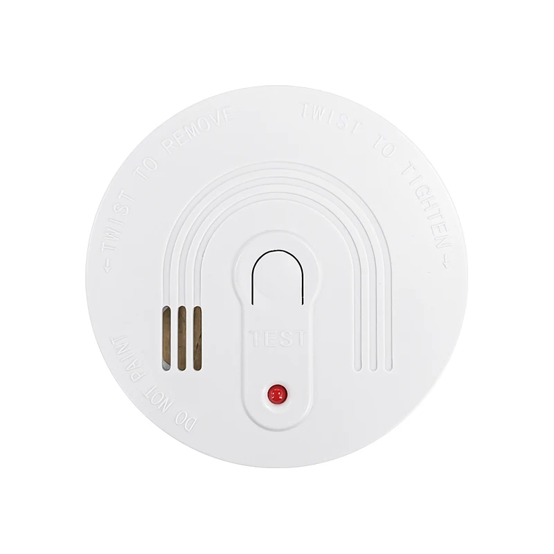 Portable Wireless Photoelectric Smoke Alarm Sensor 85Db Independent Fire Alarm Smoke Detector En14604