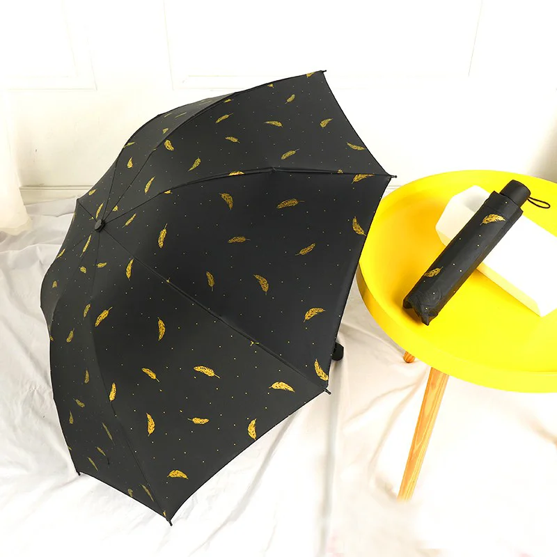 Manual  High Quality Folding Umbrella For Promotion Price Umbrella With Logo Printing