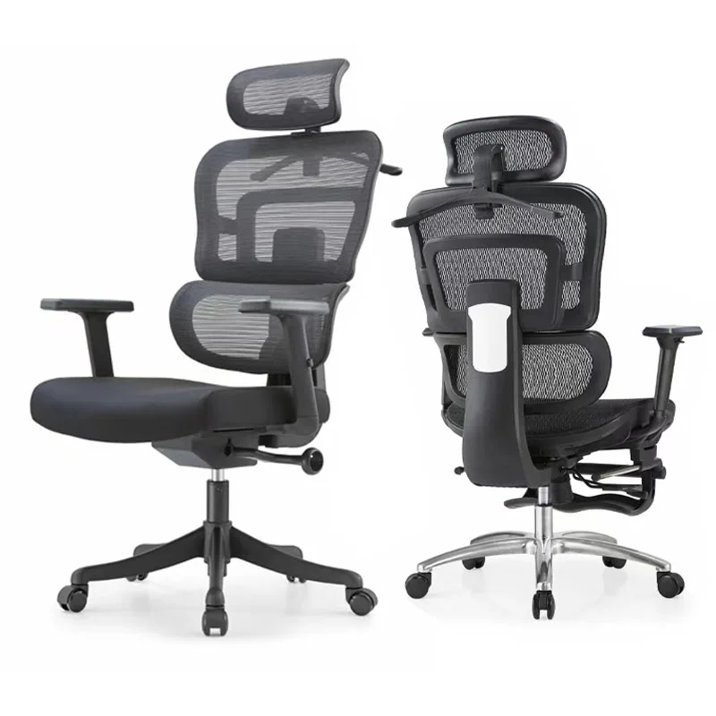 Commercial Furniture 3D Adjustable Mesh Chair Ergonomic Office Chair 1 Piece Aluminum Modern 4 Gas Lift 5 Years Optional