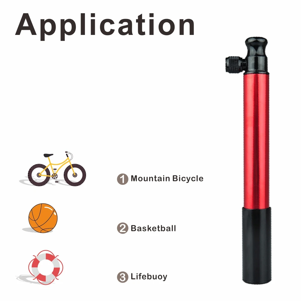 Hengyi Sports Unique Design Bicycle Hand Pump and CO2 Mini Bike Portable Inflator 2 in 1