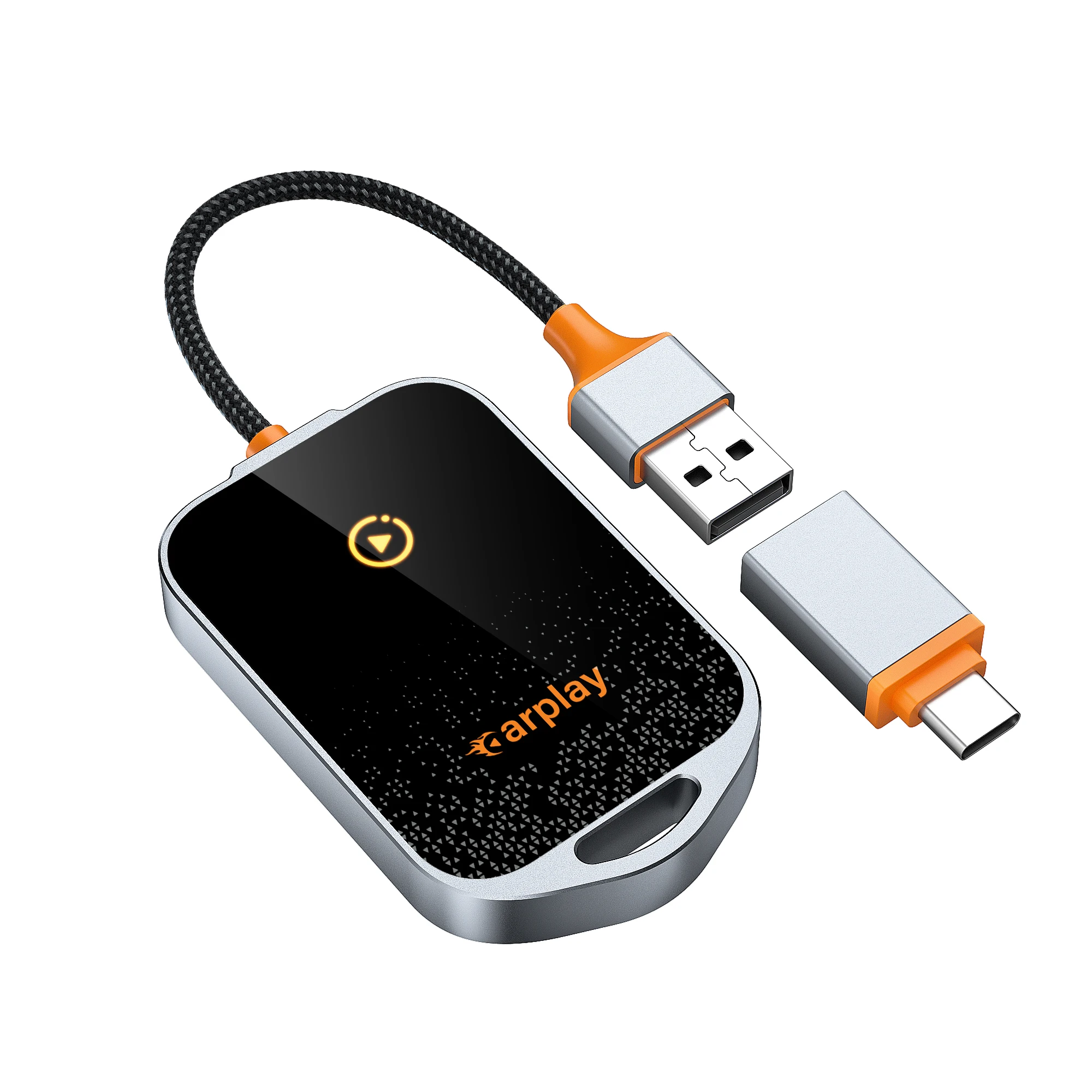 CarPlay Adapter Wireless for iPhone Apple CarPlay Dongle Wired Car Play Cars Convert Wired to Wireless CarPlay ai box